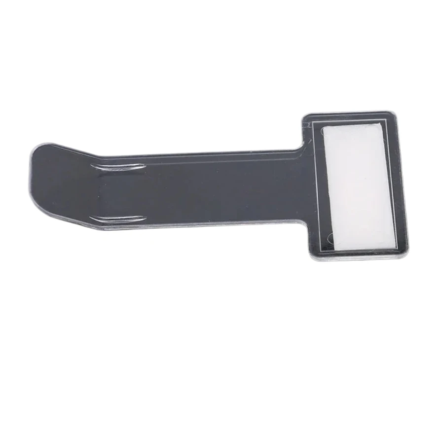

Mini T-shaped Transparent Ticket Holder Plastic Adhesive Fixture - Universal Front Windshield