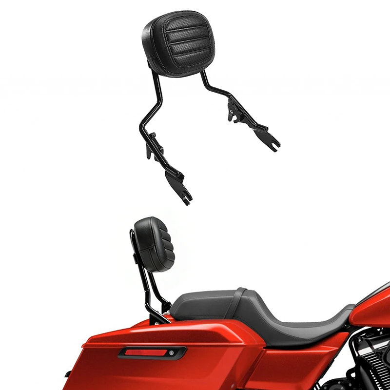 

Motorcycle Detachable Backrest Sissy Bar For Harley Touring Road Glide Electra Street Glide 2009-2025
