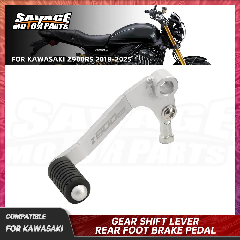 

Педаль переключения передач и ножного тормоза для мотоцикла Kawasaki Z900RS 2018-2024, модель 2025 Z900RS, аксессуары для мотоциклов, педаль переключения передач