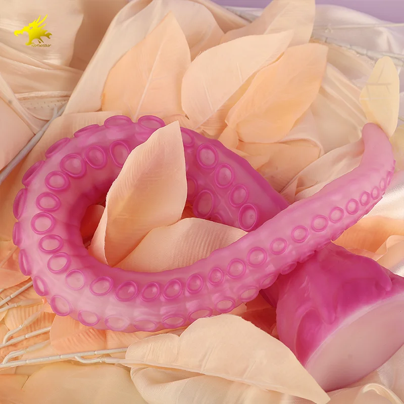 Nothosaur ALLA Tentacle Dildo Color Silicone Toys Realistic Octopus Fake Penis Adult Fantasy Dildo Holder Masturbation Sex Toys