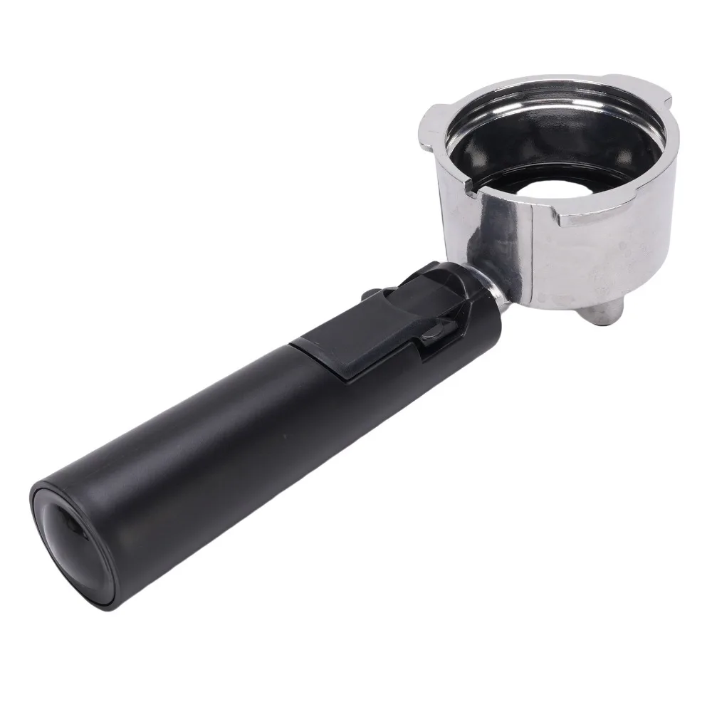 Aluminum Alloy Handle Coffee Machine Portafilter 3 Ear Design 51mm Size Coffee Machine Bracket Handle Anti Leak Design