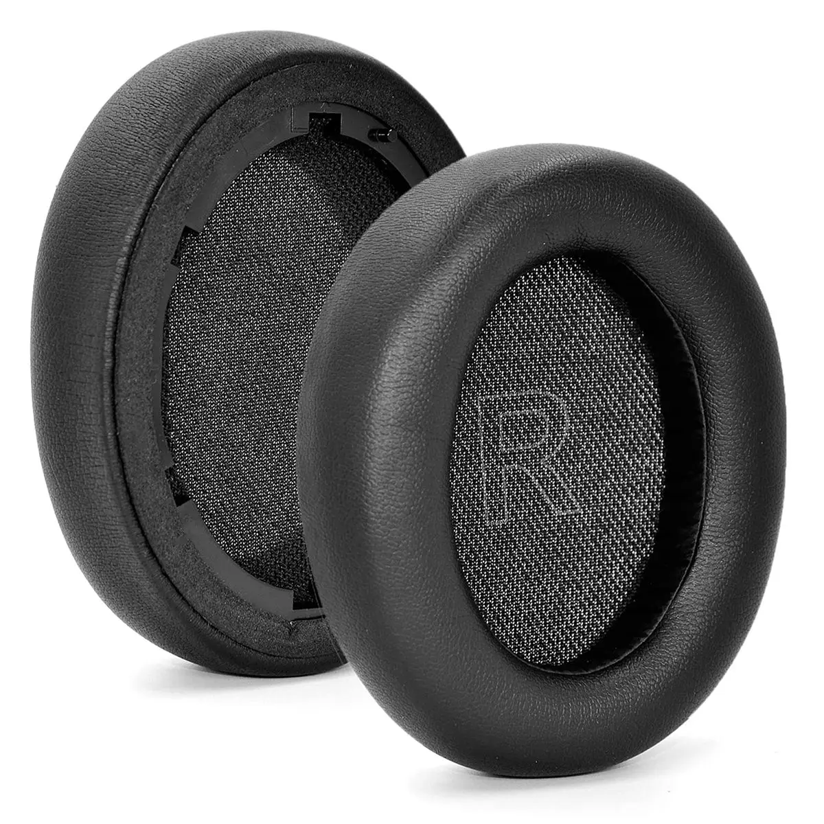 ABAN Replacement Ear Cushion Foam Cover Ear Pads Soft Cushion for Life Q10 / Q10 Bluetooth Headphones (Black)