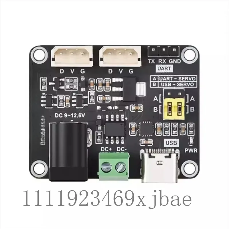 UART Serial Bus Servo Driver Module, Support ST/SC Serial Servos, Multi-Joint Robot Motion Control Breakout Board