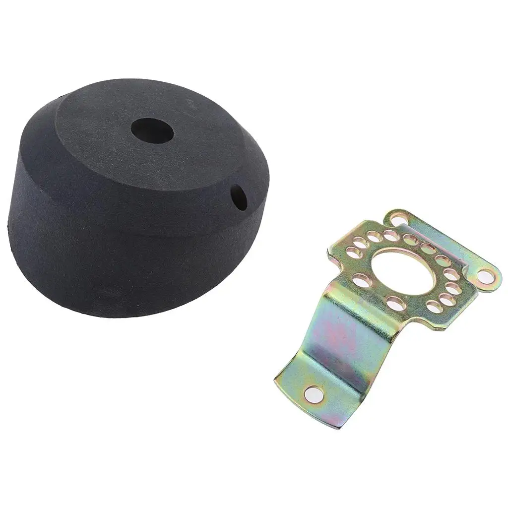 Boat Steering 20 Degree Bezel Kit Plastic Helm Cover for Mechanical Steering System Black Marine Accessory