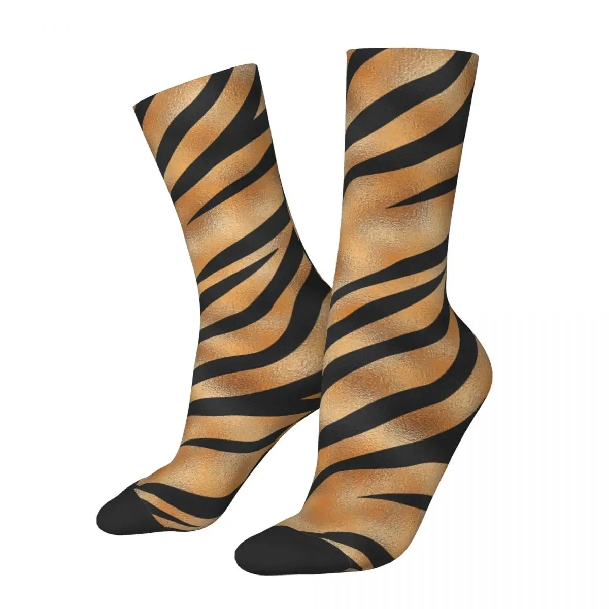 

Tiger Wild Animal Pattern Socks Men's Women's Funny Happy Socks Harajuku Spring Summer Autumn Winter Middle Tube Socks Gift