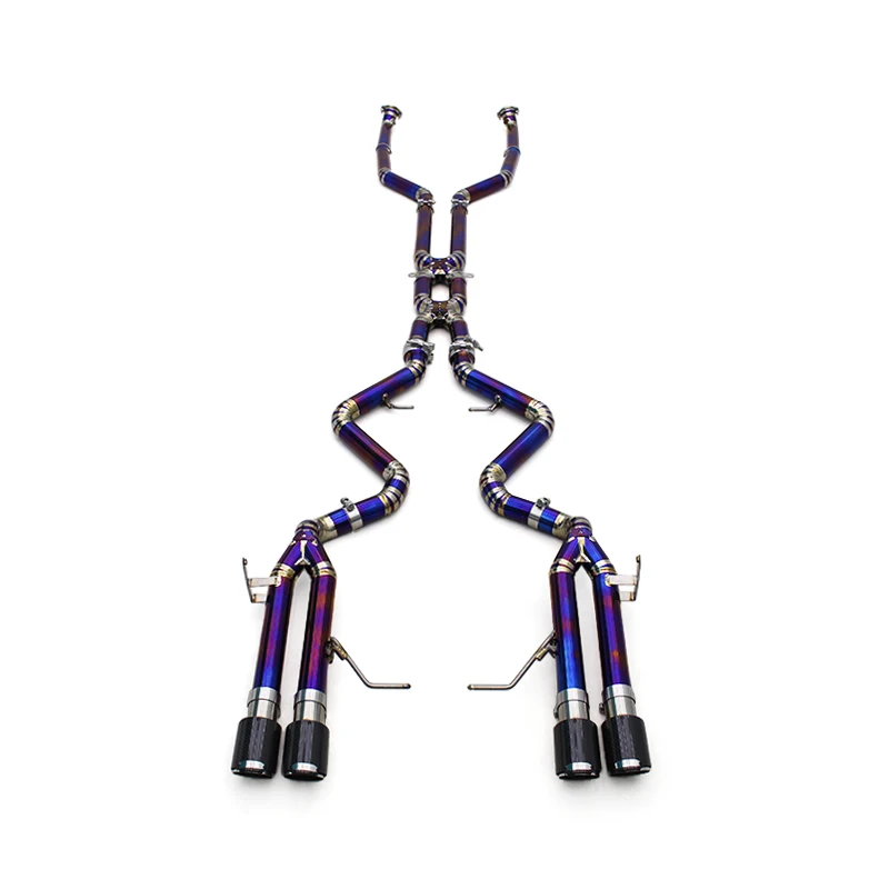 

Yooking Catback Exhaust For BMW M3 E90/E92/E93 4.0L 2007-2013 Titanium Exhaust Pipe System With Carbon Fiber Tips