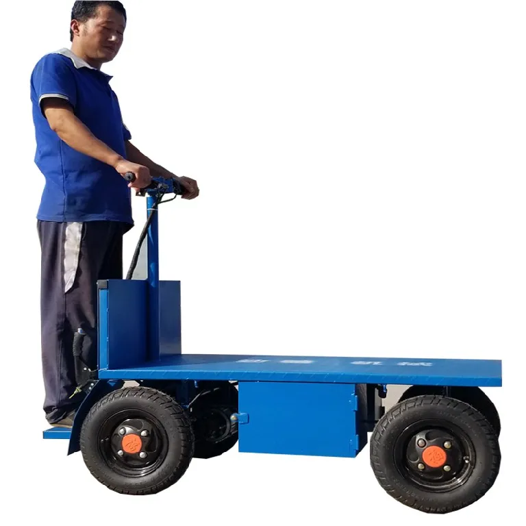 Factory Hot Selling OEM Electric Transport Trolley 1000kg Electric Cart for Logistics Transport