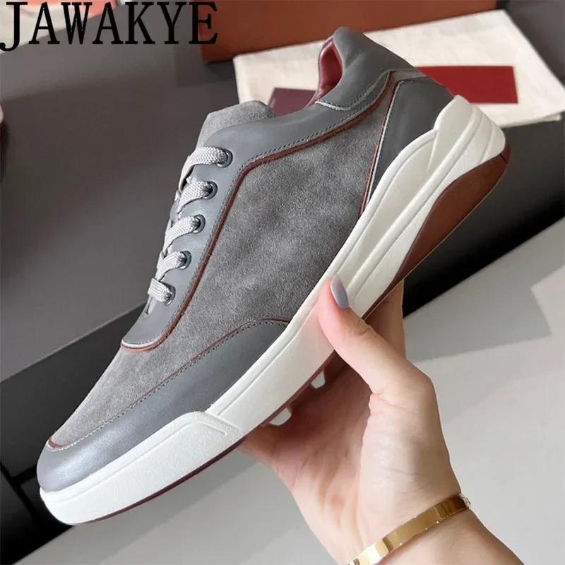 Suede Leather Women Casual Shoes Lazy Loafers Sneakers Autumn Casual Comfort Designer Walking Shoes Women chaussure femme