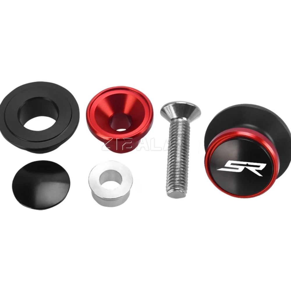 

FOR CFMOTO 250SR 300SR 450SR 675SR 675SR-R Motorcycle Accessories CNC 10MM Swingarm Spools Slider Stand Screw 250 300 450 675 SR