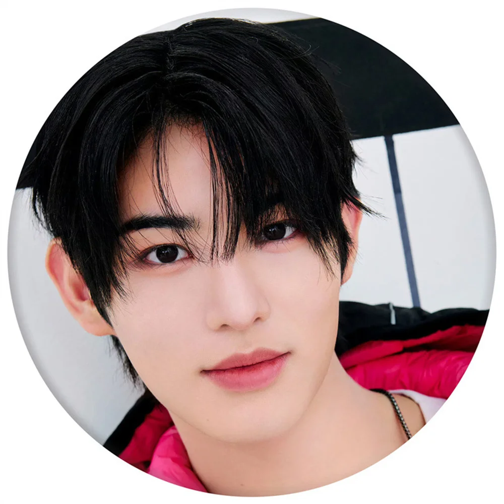 Kpop KICKFLIP معاينة الصور مفهوم الصور صفيح شارات مرآة سلاسل المفاتيح KYEHOON DONGHWA JUWANG DONGHYEON المشجعين الهدايا جمع #4