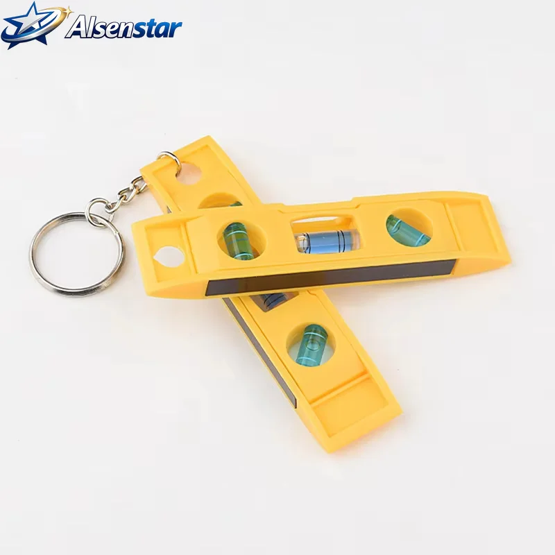 Mini 3 Bubble Level with Keychain Tor pedo Magnetic Gradienter Level Measuring Tool Plumb/Level/45-Degree Measuring