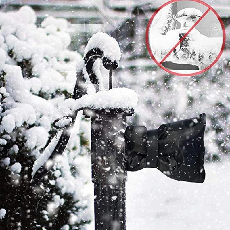Outdoor Faucet Covers Insulated Tap Hose Bib Protector Spout Cover for Freeze for Protection and Winterization Dur