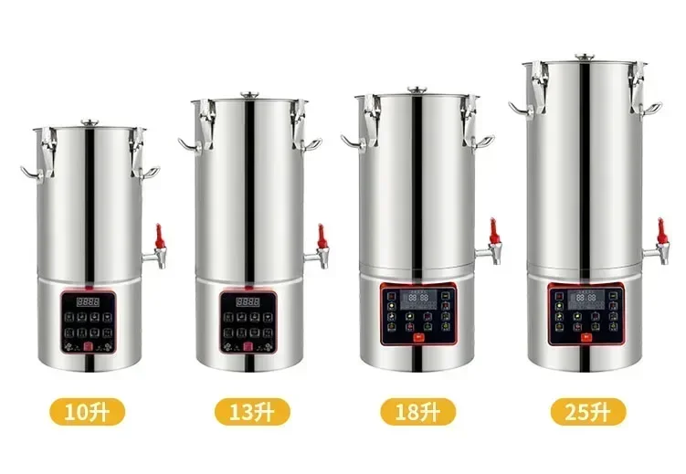 Full Automatic Commercial Soybean Milk Machine Large Capacity Automatic Grinding Boiling Integrated Heating Filter Free
