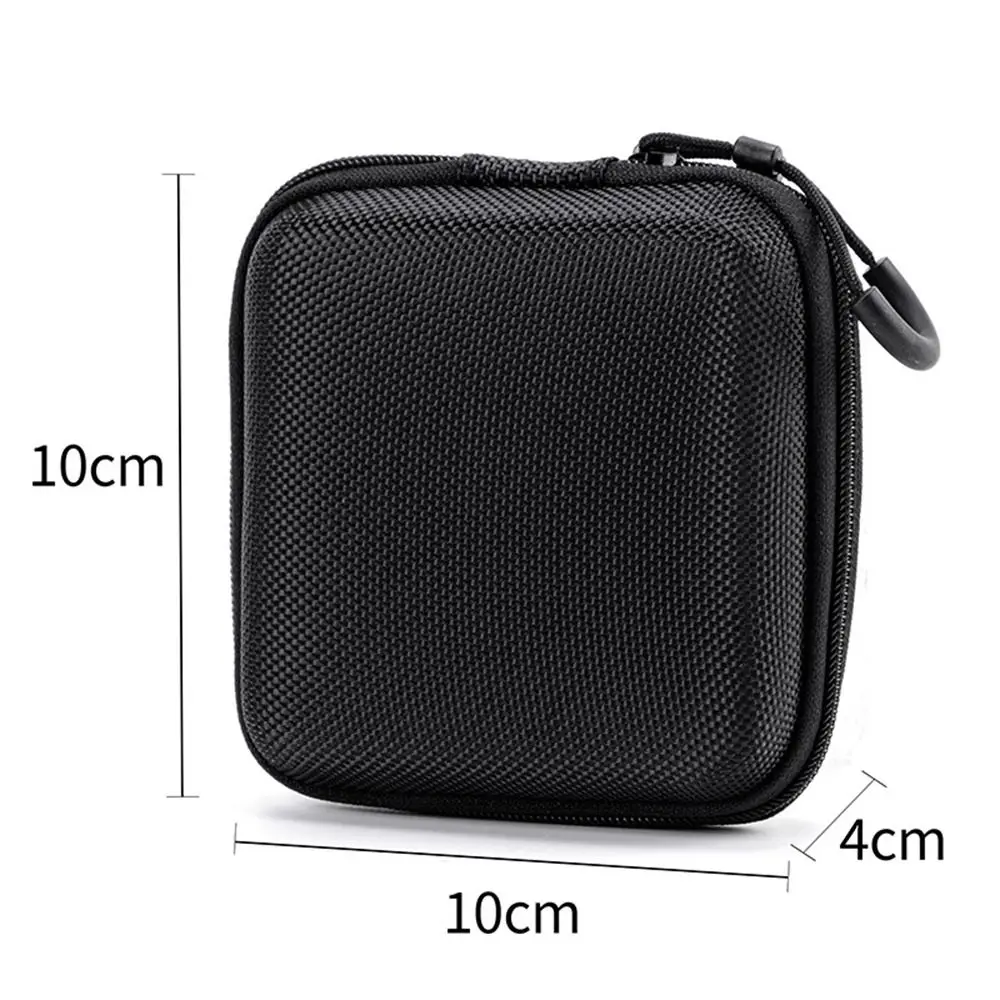 Funda rígida EVA negra para auriculares, protección mini — vista 3