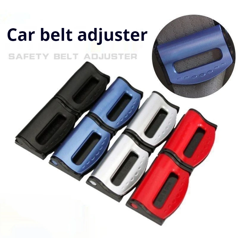 

Car seat belt fastener, seat belt limiter, neck protection buckle, pregnant woman adjustable tension regulator universal