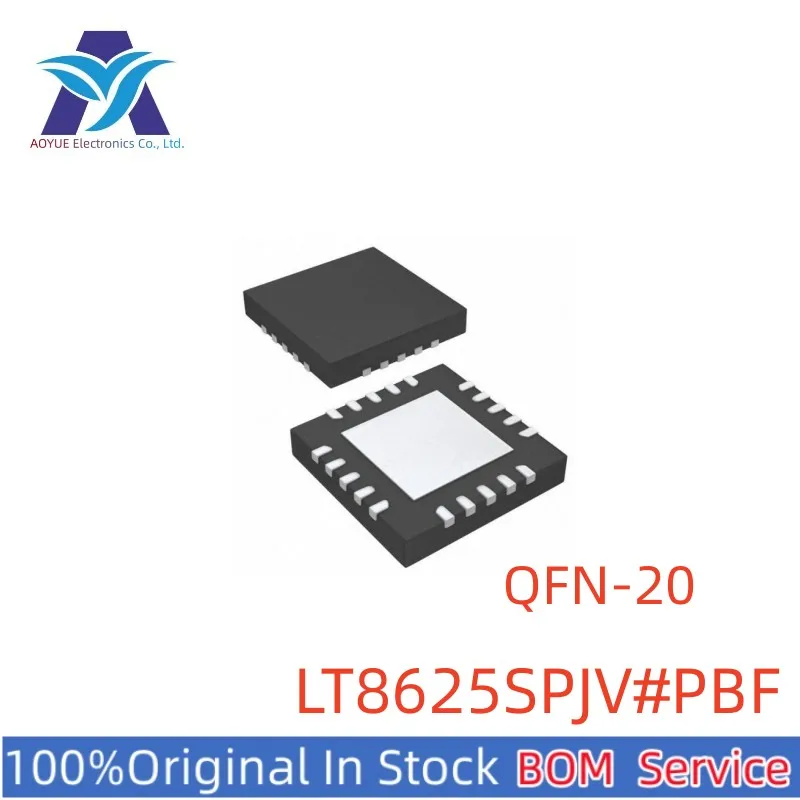 

New Original Stock LT8625SPJV#PBF LT8625SP code: HNX QFN-20 Voltage stabilizer DC to DC Converter and Switching Regulator Chip