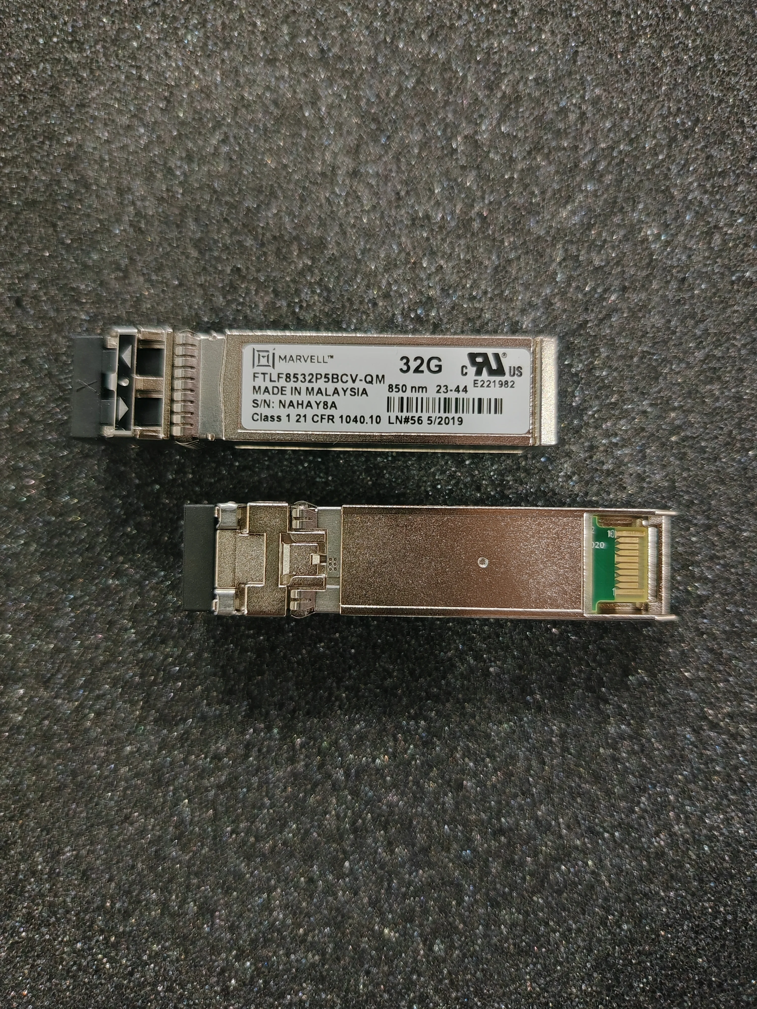 Original New Transceiver 32G SFP MARVELL FTLF8532P5BCV-QM 850NM 32GB SFP+ Optical Fiber