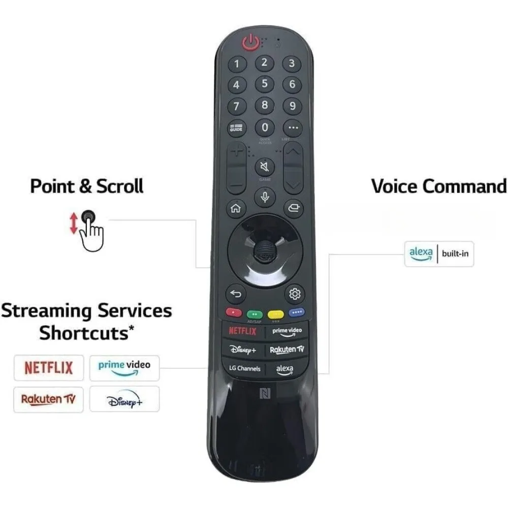 NEW Genuine MR24GN Magic Motion Voice TV Remote Control for OLED48C45LA OLED55C45