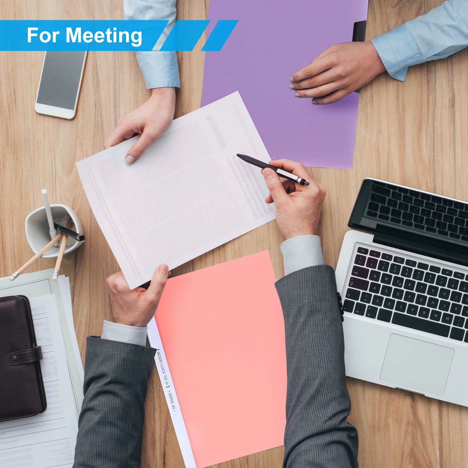 5/10Pcs Plastic Folder with Mid-Side Swing Clip Report Folder Front Presentation Folders for A4 Paper Business Documents Resume