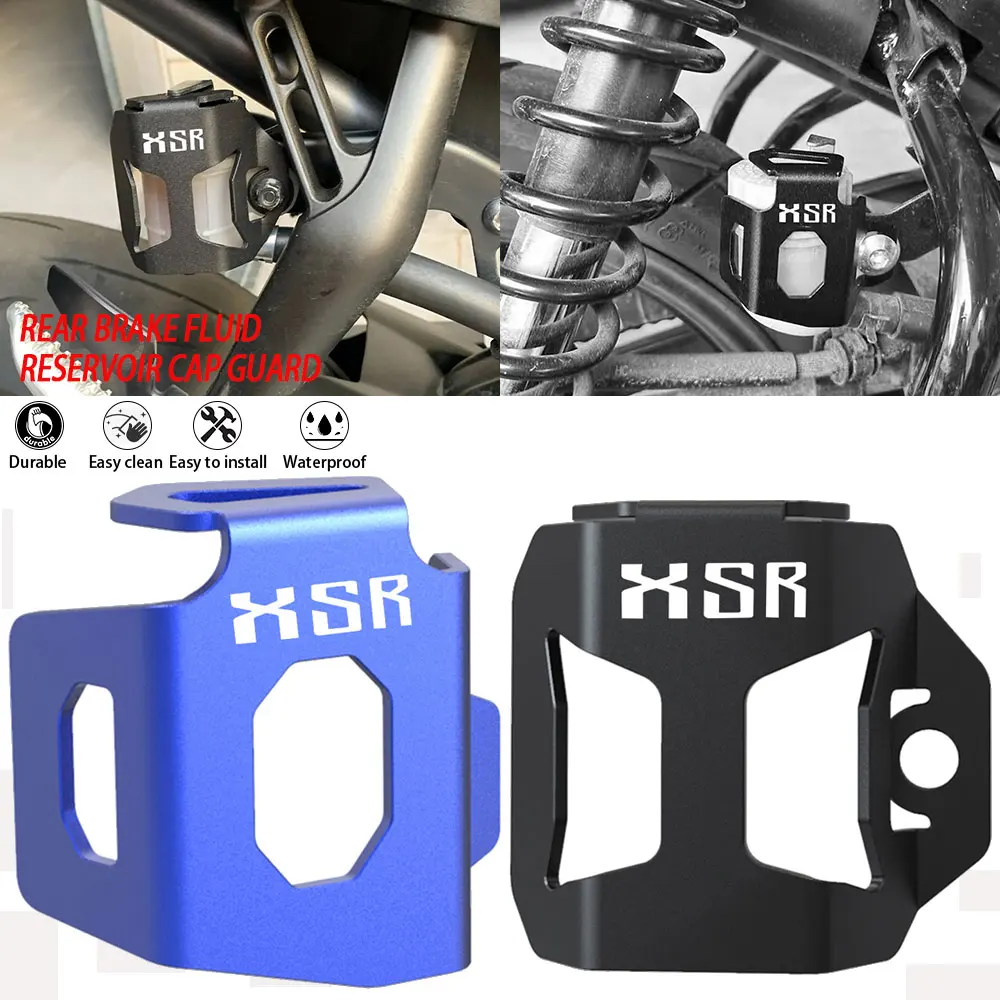 

For Yamaha XSR700 XSR900 XSR 700 900 2016-2023 2022 2021 2020 2019 Motorcycle Accessories Rear Brake Fluid Reservoir Cap Guard