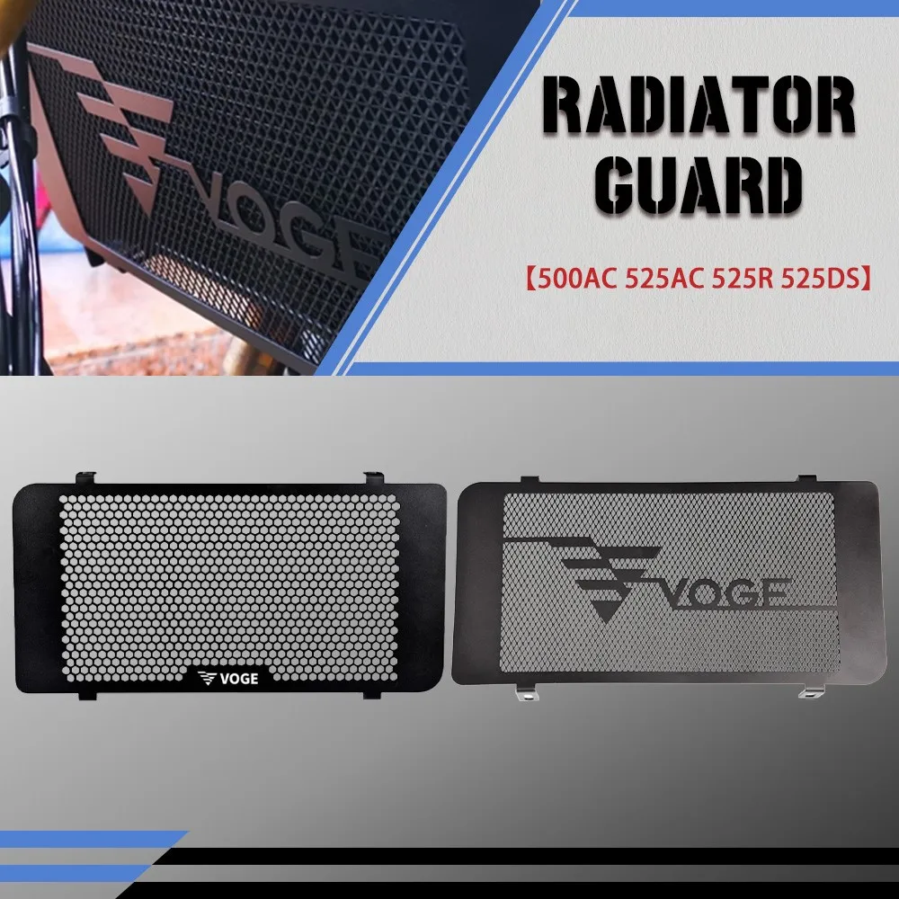 Motorcycle Accessories 525 ACX Radiator Grille Guard Cover For LONCIN VOGE 525ACX 525 ACX525 AC525X AC 525 X AC 525X 2023-2024