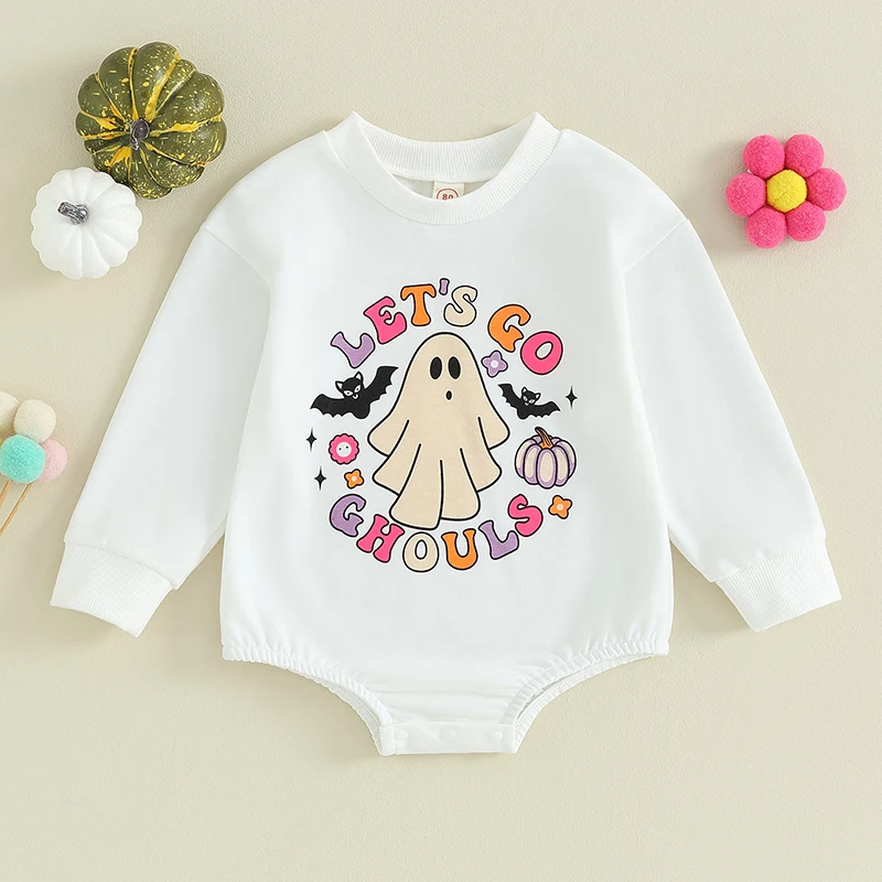 

Infant Unisex Hoodies Jumpsuits Thanksgiving Outfits Turkey Print Round Neck Long Sleeve Newborn Autumn Rompers Baby Fall