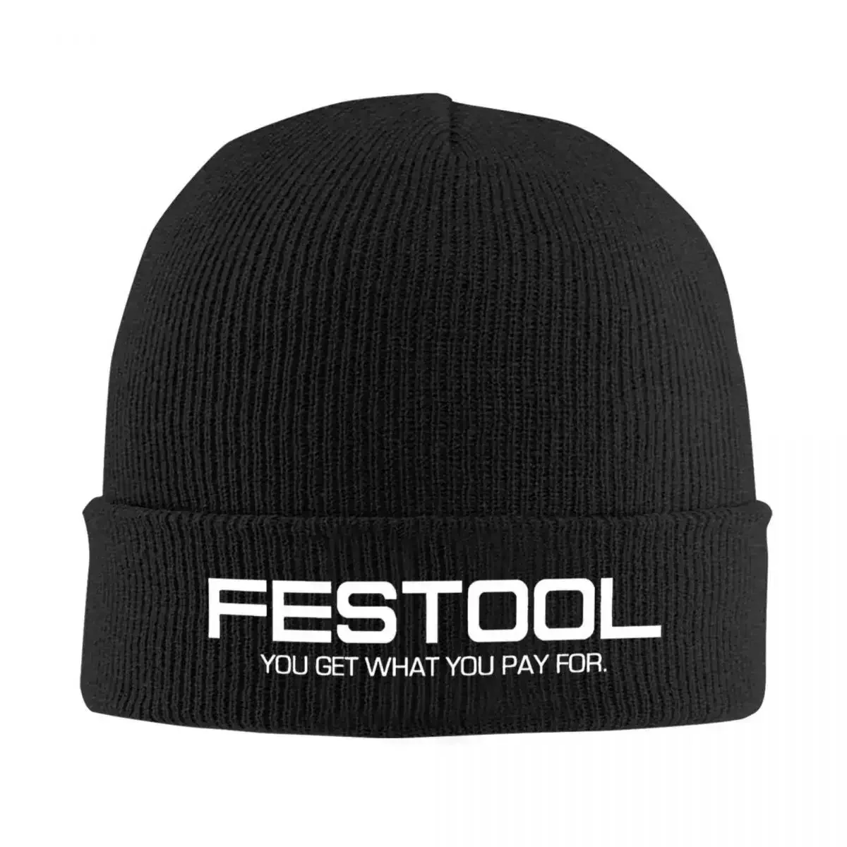 Festools Power Tool Knitted Hat Beanies Autumn Winter Hats Warm Acrylic Street Caps Men Women
