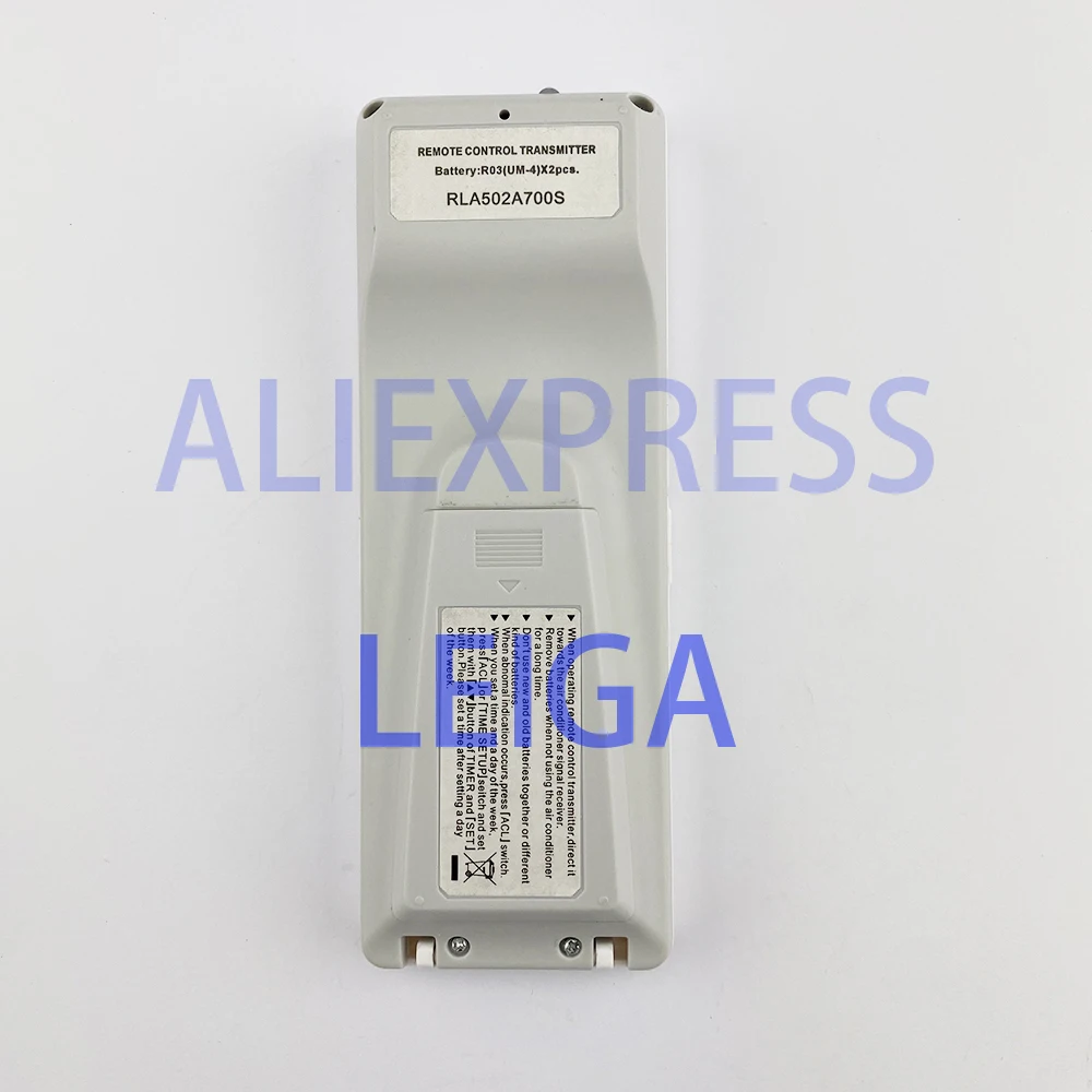 Controle remoto para Mitsubishi AC Ar Condicionado, RLA502A700S, SRF50ZMXA-S, SRF35ZMXA-S