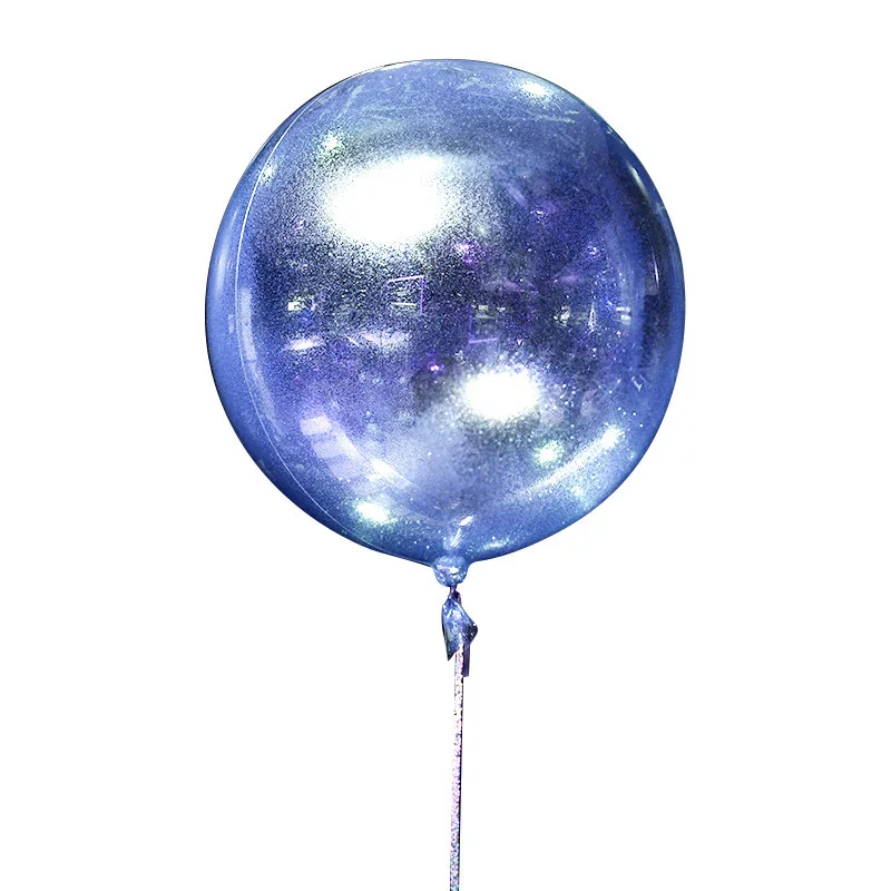 

12/18/20/24/36 Inch Transparent Bobo Balloon Onion Powder Glitter Balloon Wedding Birthday Party Decoration Balloon