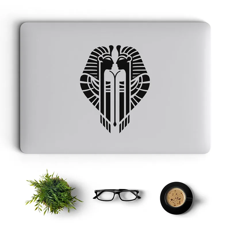 Ancient Egypt Culture Totem Vinyl Quote Laptop Skin Sticker for Macbook Decor 13