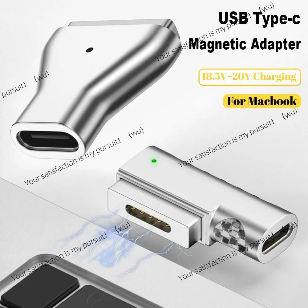 Type-C to Magsafe 2 Magnetic USB C Adapter Connector Laptop PD Fast Charging Plug Converter Connector For MacBook Air/Pro