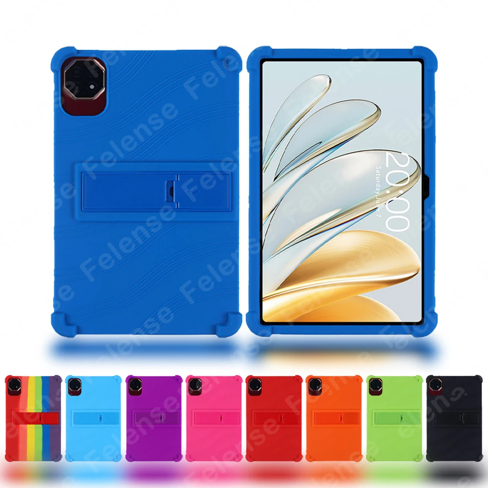 Case For Teclast T70 T60AI T60Plus T60 T65MAX T50 Pro T50HD Adjustable Silicone Stand Kids Shockproof Tablets Cover Fundas