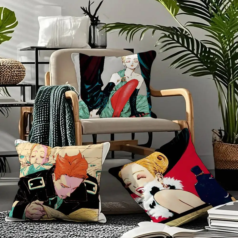 

V-Veil Art Pillow Case Comfort Sofa Bed Silky Elegant Invisible Zipper Custom Decorative Cushion Cover