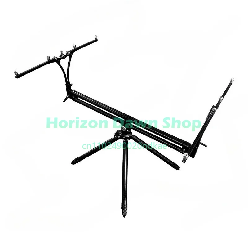Adjustable Aluminum Folding Fishing Rod Holder Designed