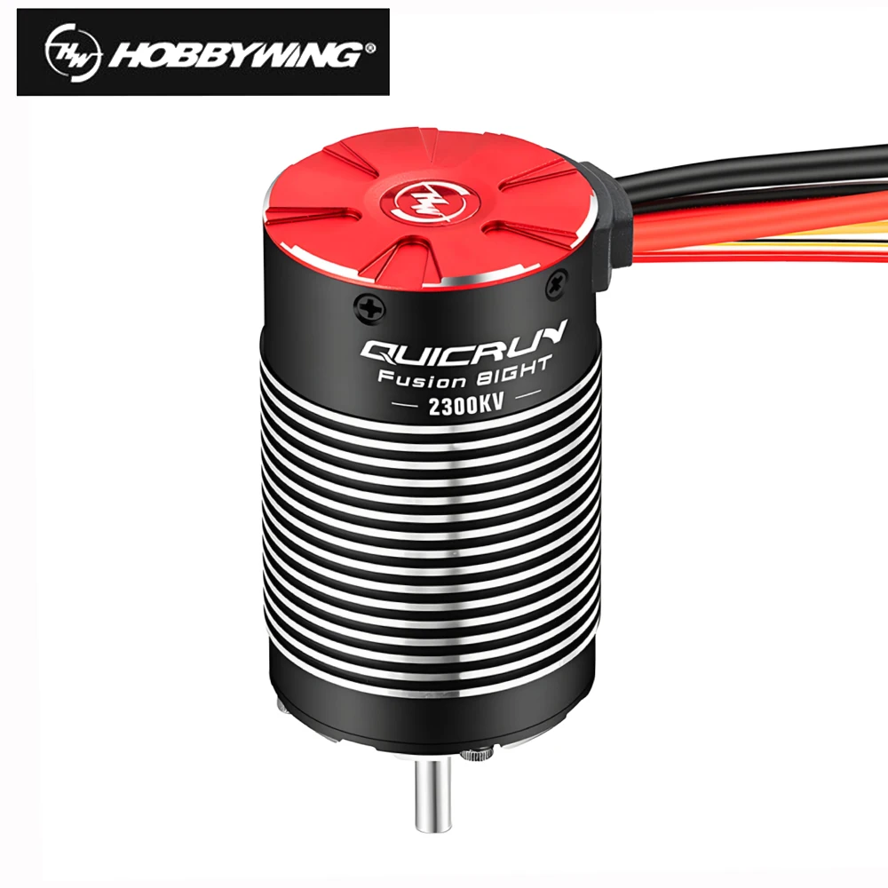 Hobbywing QuicRun Fusion 8IGHT 2-4S KV2300 Waterproof Sensored Brushless Motor&ESC For 1/8 1:8 Rock Crawler Vehicles Car