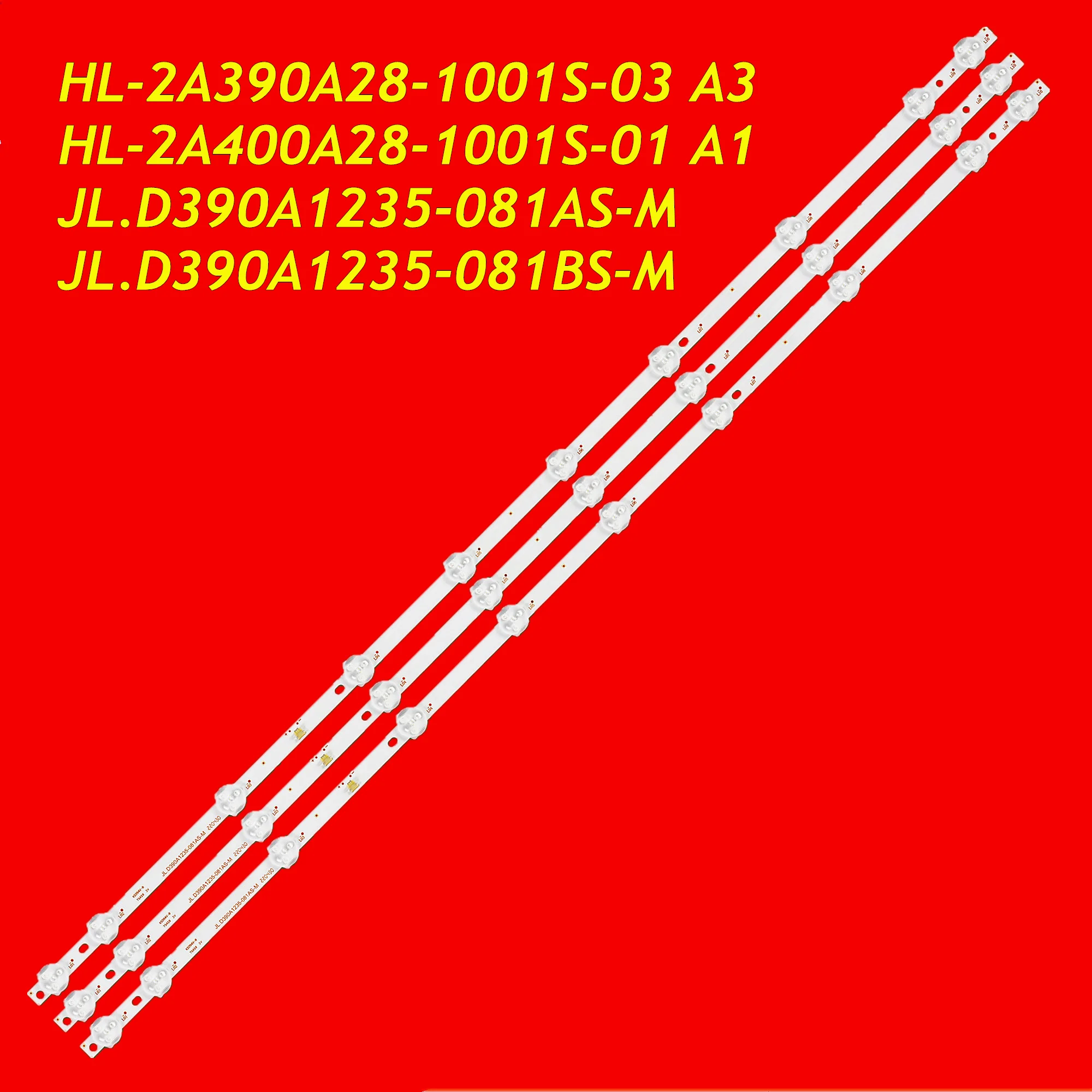 LED Strip For 39AR2000 40LF7010T LE-39D2 LE-39AE9000 TV-EC39T2 39LEA20T2SM 40FLEA18T2SM 40DLE462 39U10 HL-2A390A28-1001S-03 A3