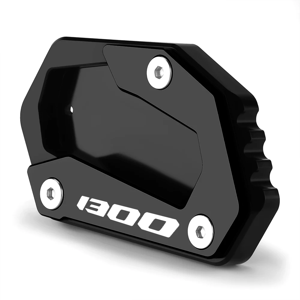 For R1300GS R 1300GS R1300 GS 2023 2024 + Motorcycle CNC Aluminum Kickstand Side Stand Foot Enlarge Extension Plate Pad