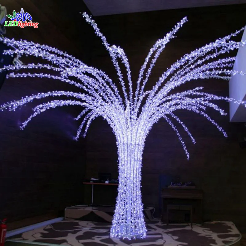 

Custom. hot sale large led decoration light 3d motif branch tree display