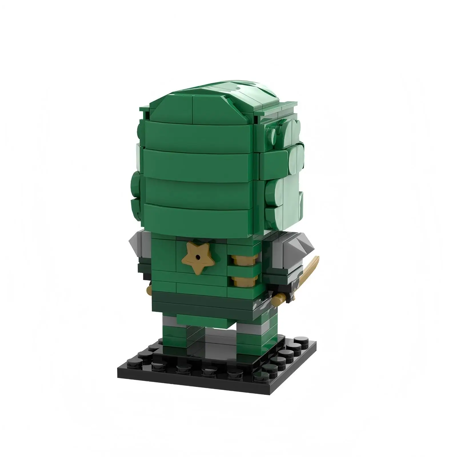MOC Ideas Animierter Film Actionfigur Bricksheadz Ninja Kai Lloyd Cole Bausteine Modell DIY Kinder-Montage-Spielzeug Geschenk – Detail 16
