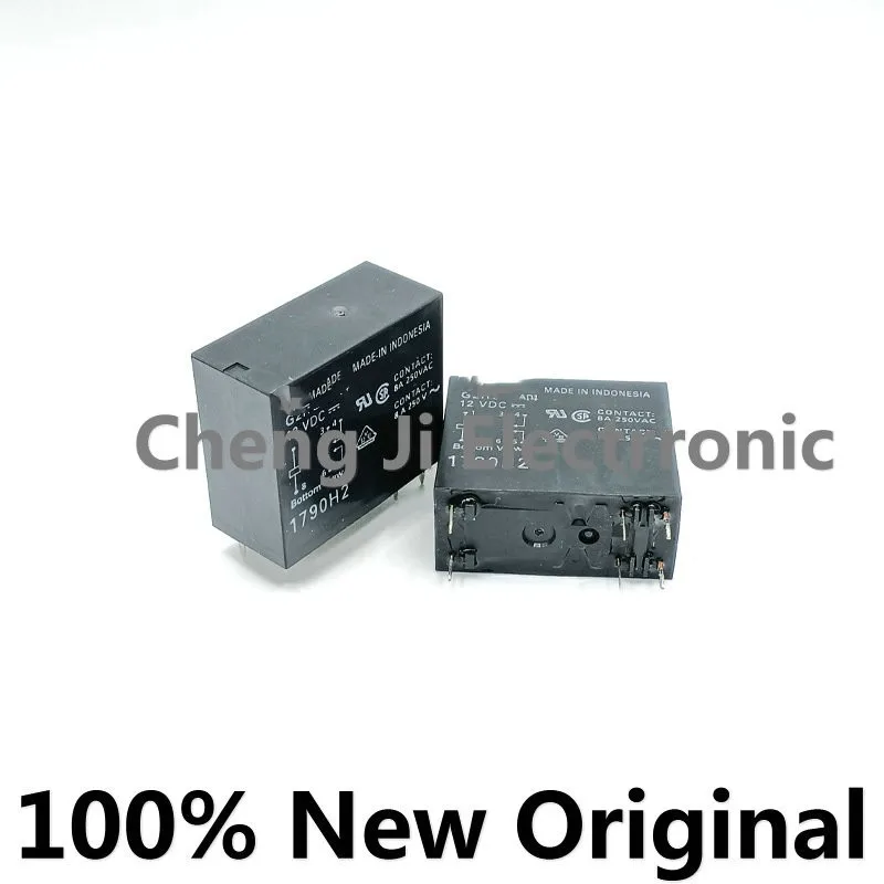 5PCS G2RG-2A4-5VDC、G2RG-2A4-12VDC、G2RG-2A4-24VDC、DIP6 New original power relay