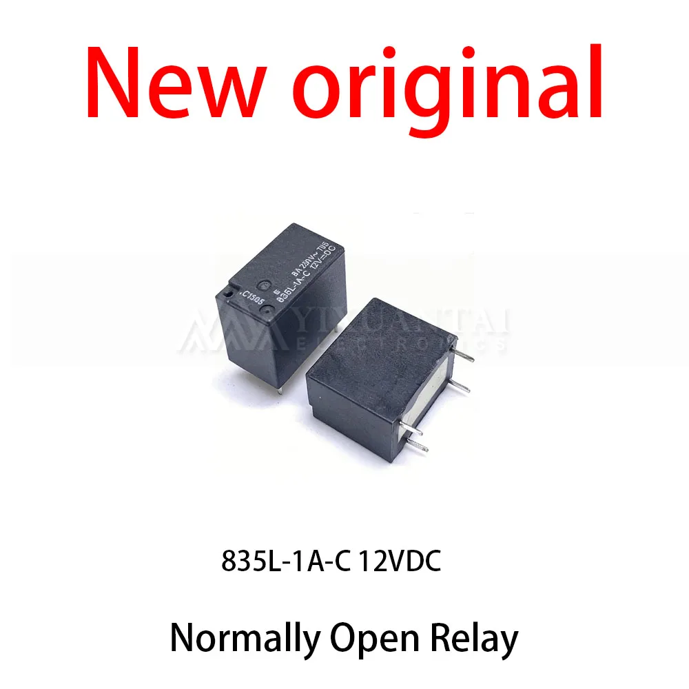 10Pcs/Lot New original 835L-1A-C 12VDC Normally Open Relay