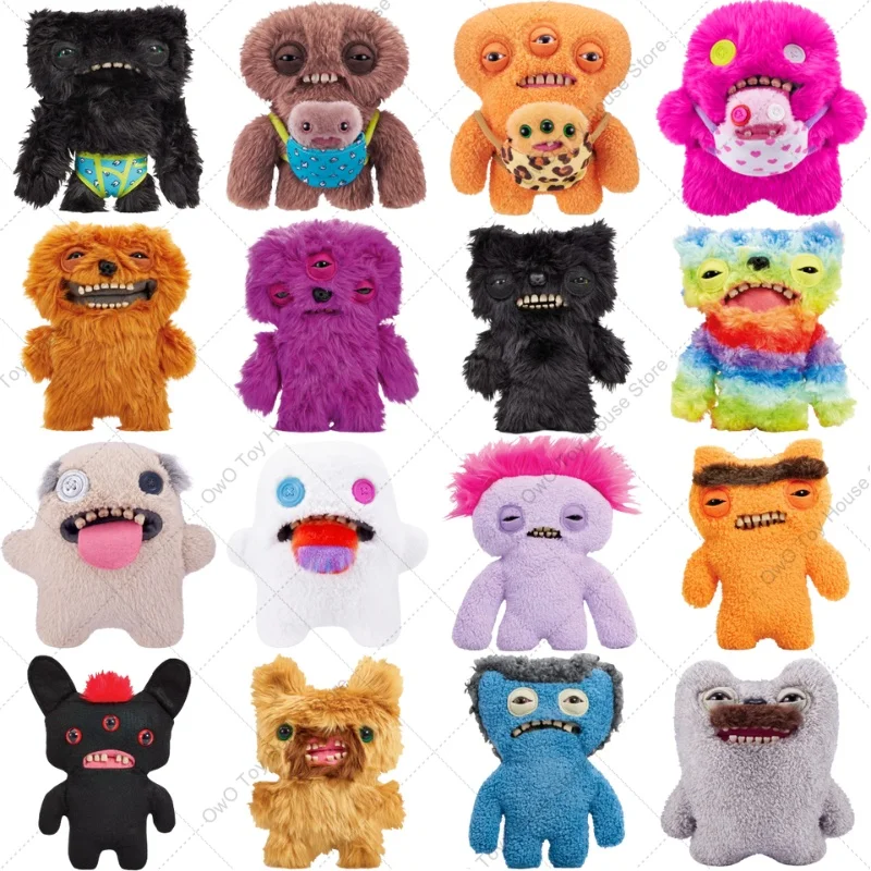 

Оригинальный Fuggler Ugly Teeth Monster, плюшевые игрушки, каваи, мультяшные Fugglers, раздраживший инопланетянин, широкоугольный стран, куклы Peluche, подарки для детей