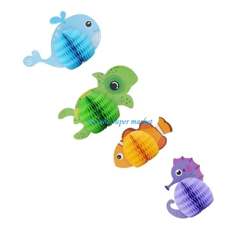 090B Birthday Ornaments Ocean Theme Party Favor Kids&Adult Supplies