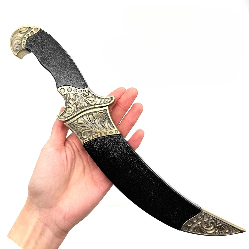 서양식 소형 검 게임 주변기기 금속 공예 무기 모델 수집품 책상 장식품 창의적인 선물 안전한 소년 장난감