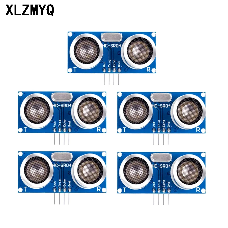 5pcs Ultrasonic sensor HC-SR04 HCSR04 to world Wave Detector Ranging Module  HC SR04 Distance Sensors For Arduino DIY Electronic