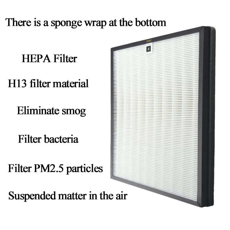 AC4148 AC4143 AC4141AC4144 HEPA Filter for Philips AC4014 AC4072 AC4074 AC4083 AC4084 AC4085 AC4086 Air Purifier Parts