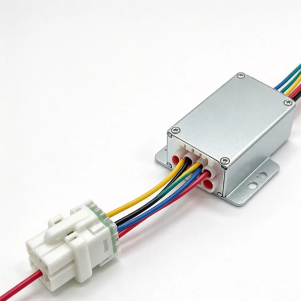 Hall Sensor Adapter for Electric Bike Motor 5 Pin Waterproof Conversion Cable for Controller Wiring Integration