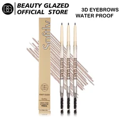 BEAUTY GLAZED Ultra Fine Triangle Eyebrow Pencil Precise Brow Definer Long Lasting Waterproof Blonde Brown Eye Brow Makeup