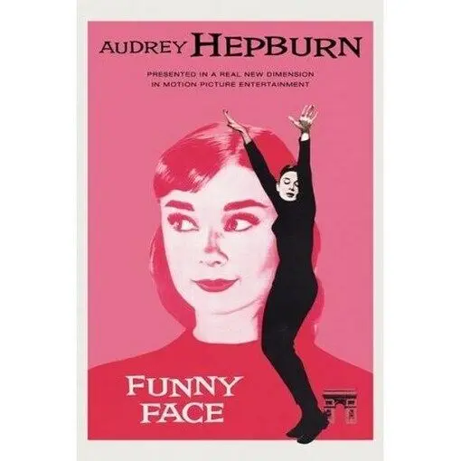 

AUDREY HEPBURN POSTER Funny Face RARE HOT NEW 24x36