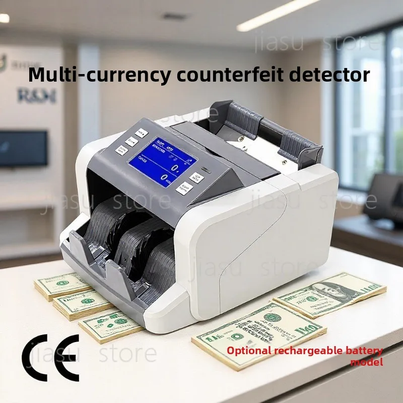 

Перезаряжаемый счетчик банкнот P80 для нескольких валют, портативный детектор денег